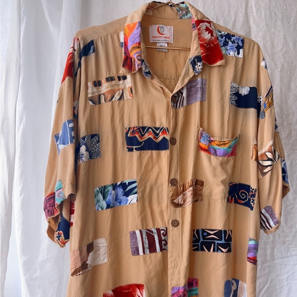 Vintage Aloha patches button-down shirt - Picture 3 of 5